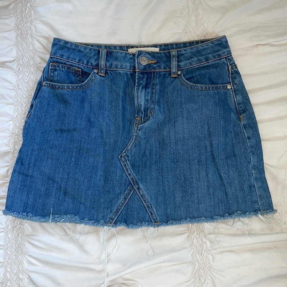 Jean Skirt from PacSun